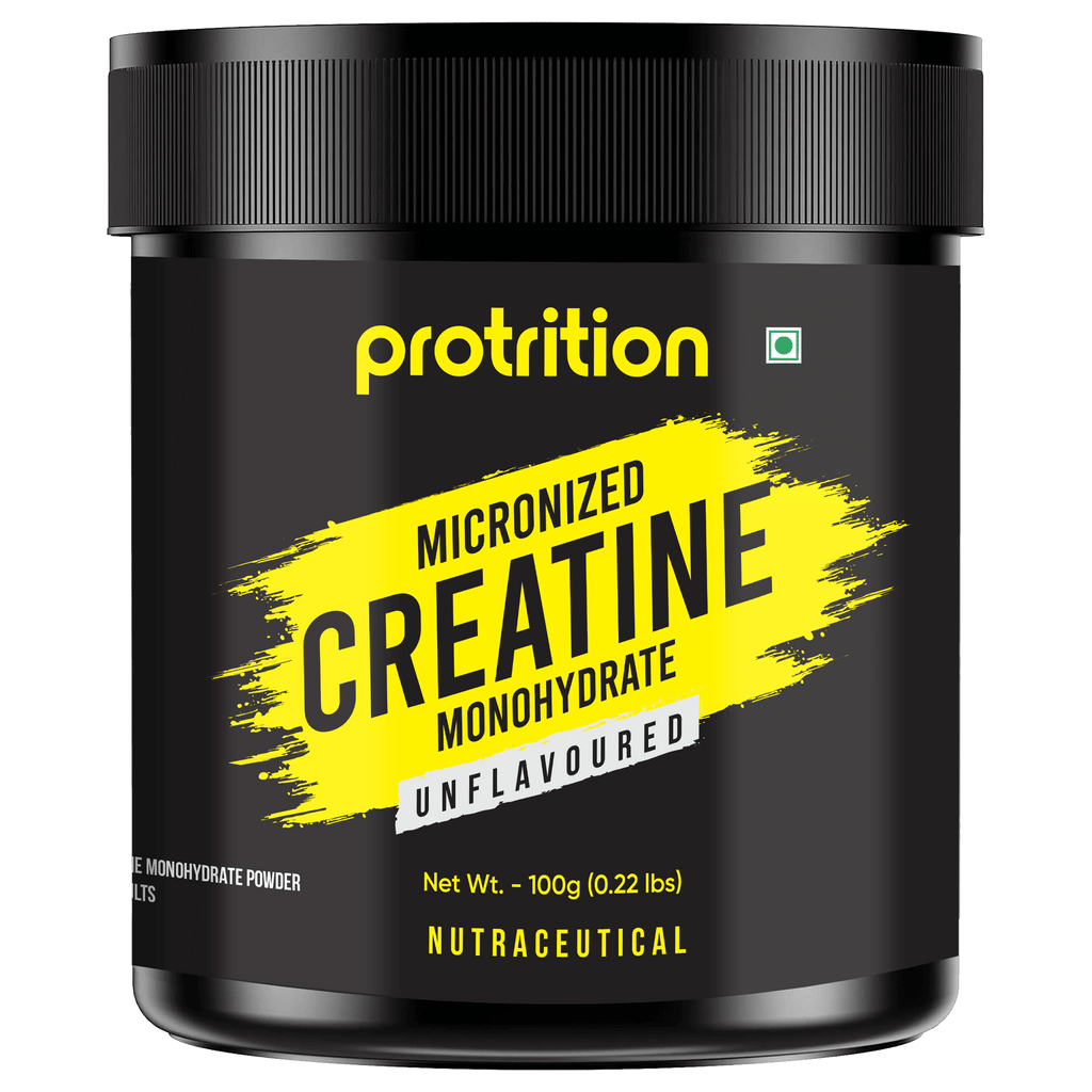 Protrition Micronized Creatine Monohydrate 100g Unflavoured Supplement Bazaar 6203