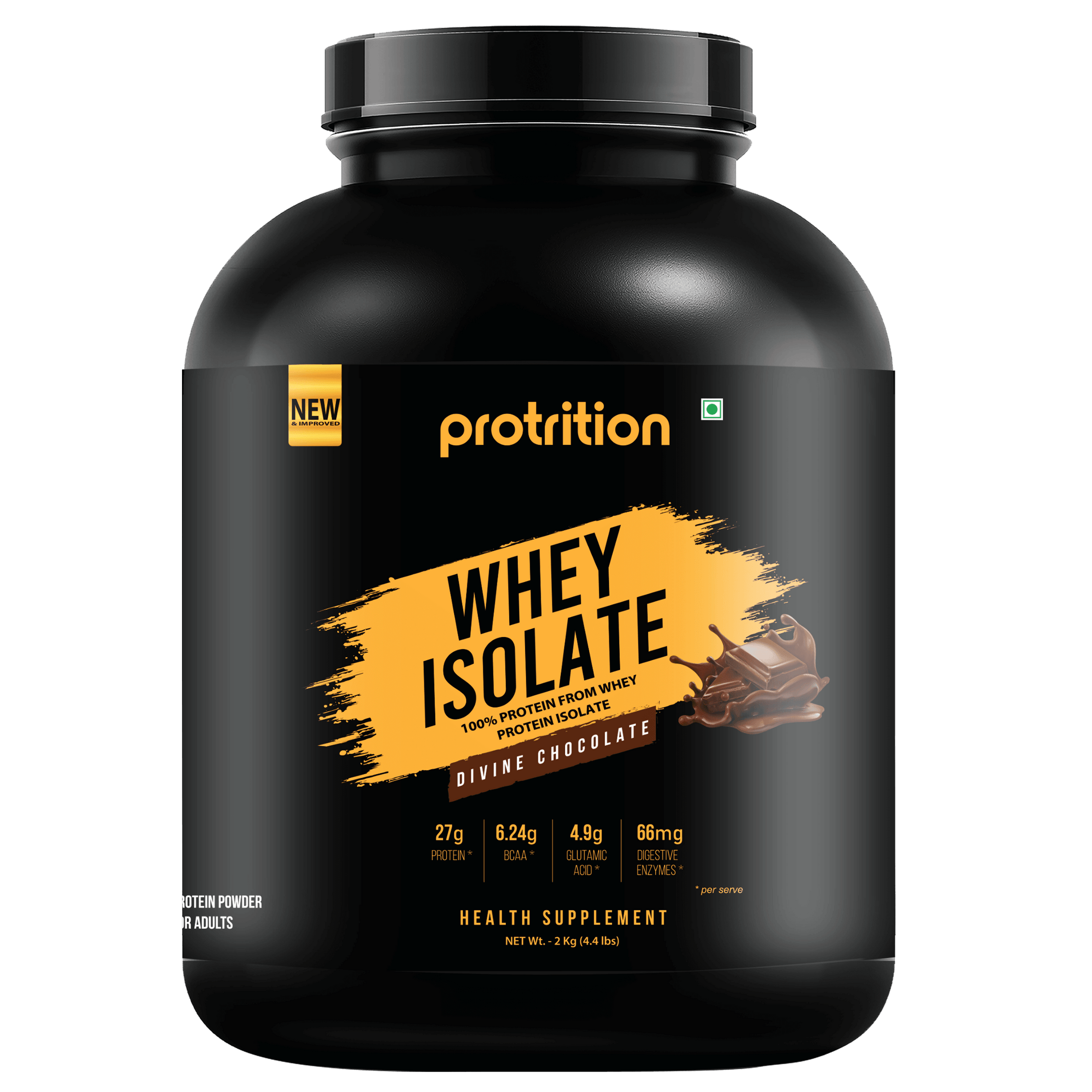 Protrition Whey Isolate 2kg Divine Chocolate 2663